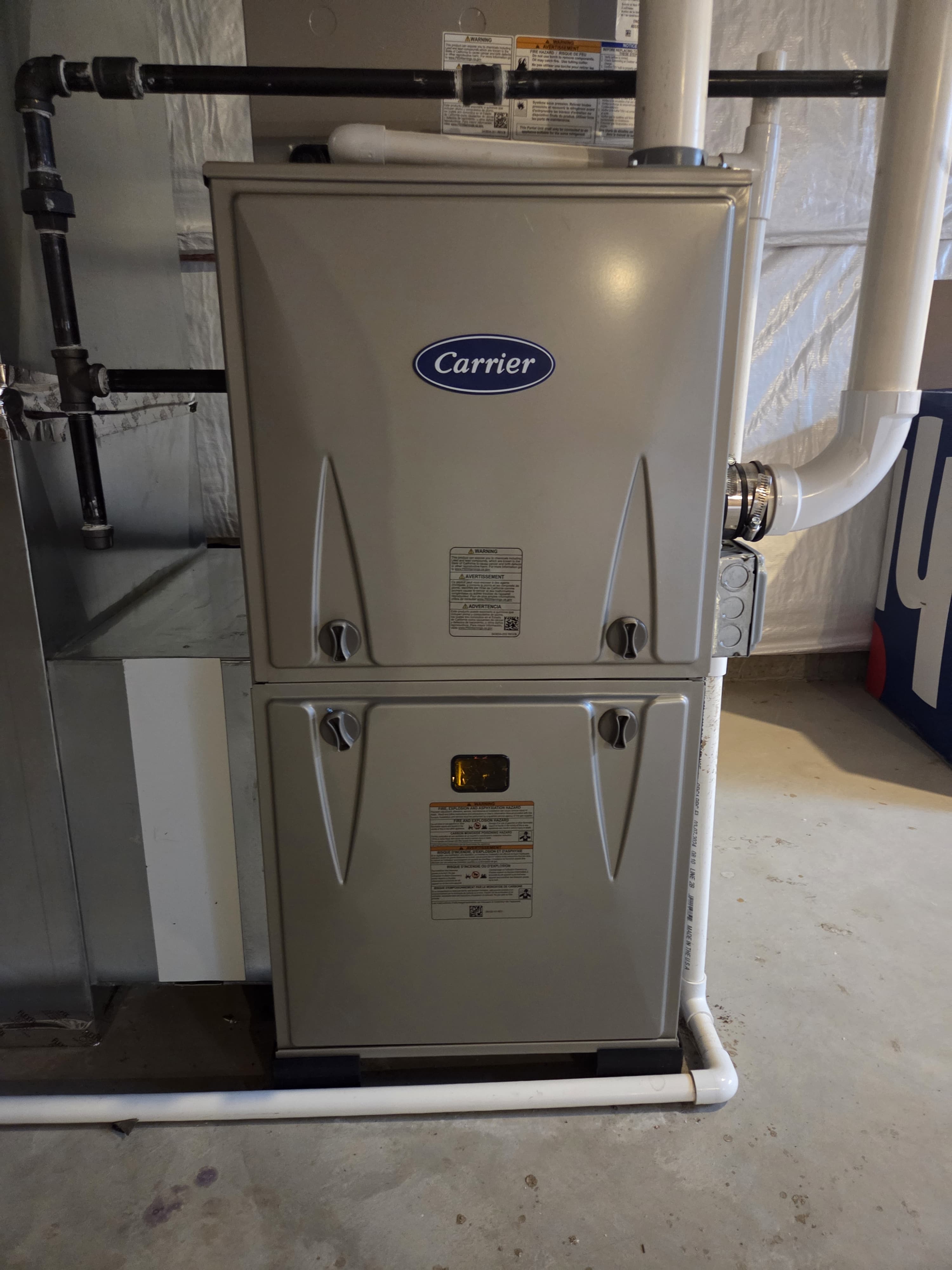 Appliance installation